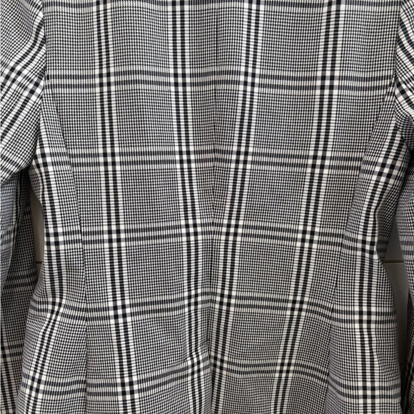 NWOT Banana Republic Black and White Checkered Blazer - Picture 4 of 7